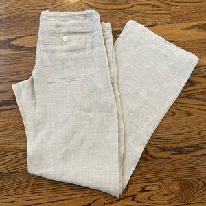 Allen Allen linen pants xs